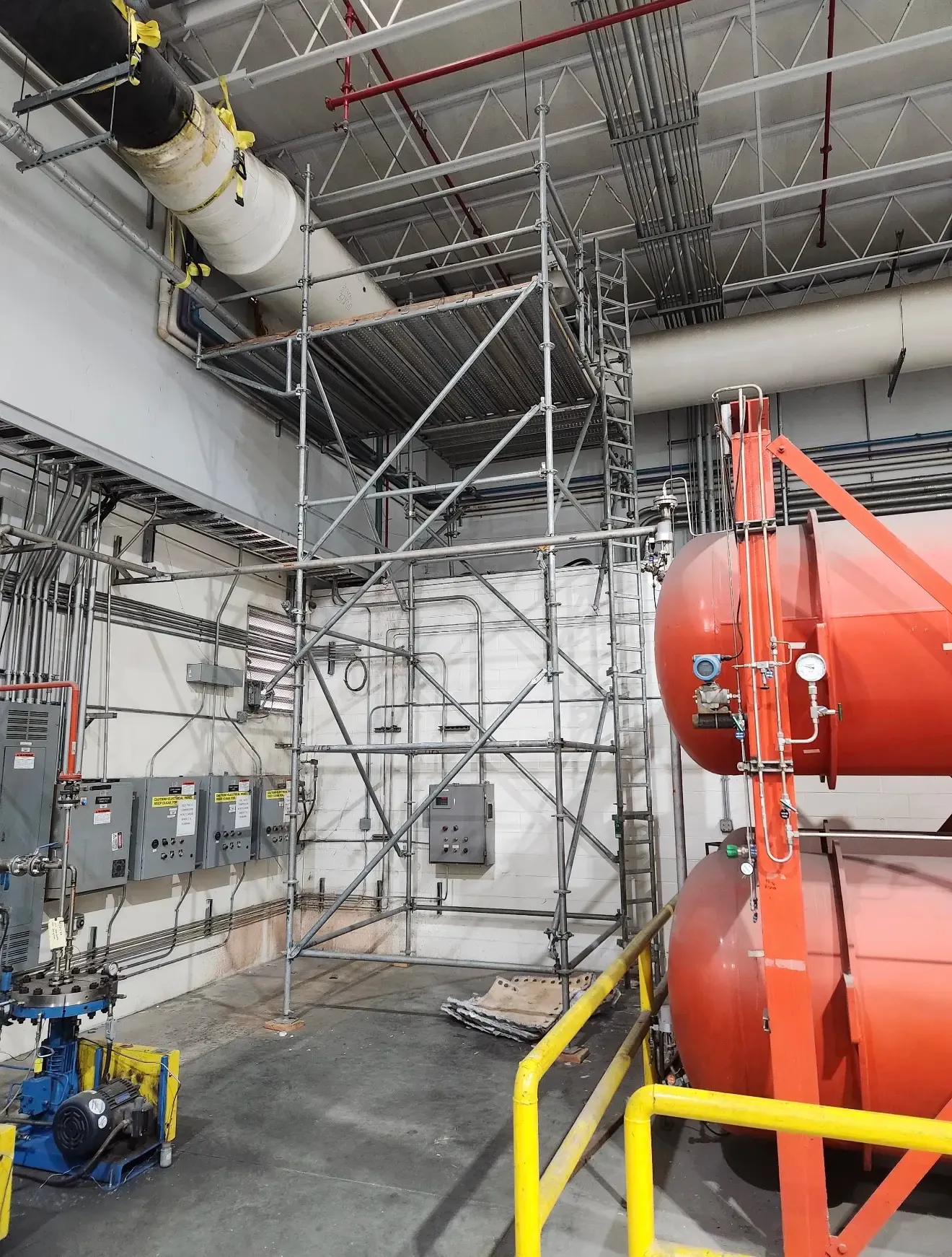 Plant Access Scaffold System